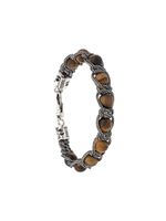 Emanuele Bicocchi bracelet orné de perles - Marron - thumbnail