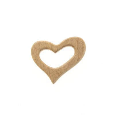 Houten Bijtring Sier Hart