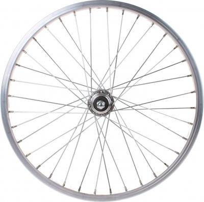 Roland achterwiel Quando 20 x 1.75 inch velgrem aluminium zilver Roland achterwiel Quando 20 x 1.75 inch velgrem aluminium zilver