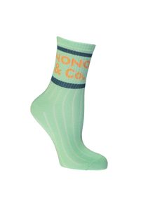 NoNo Meisjes sokken sportief - Rosy - Cream mint