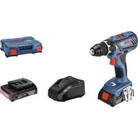 Bosch Professional GSR 18V-28 Accu-schroefboormachine 18 V 2 snelheden Incl. 2 accus, Incl. koffer - thumbnail