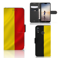 Huawei P20 Lite Bookstyle Case Belgische Vlag