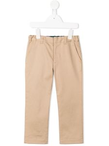 Familiar pantalon chino droit - Marron