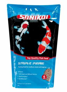 Sanikoi Staple Prime 6mm Visvoer - Complete Dagelijkse Voeding, 3L Verpakking Voor Vijvervissen