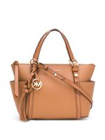 Michael Michael Kors sac cabas Mercer à plaque logo - Marron