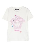 Versace Kids t-shirt Stars Medusa en coton - Blanc