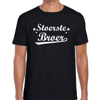 Kadoshirt Stoerste broer zwart voor heren 2XL  - - thumbnail