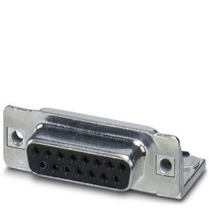 Phoenix Contact VS-15-BU-DSUB-ER 1688120 D-sub female connector 90 ° Aantal polen: 15 Solderen 10 stuk(s)