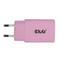 Club3D CAC-3021 USB-C® oplader, 30 watt, 2 stuks, roze