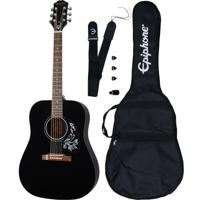 Epiphone Starling Acoustic Guitar Player Pack Ebony akoestische westerngitaar set - thumbnail