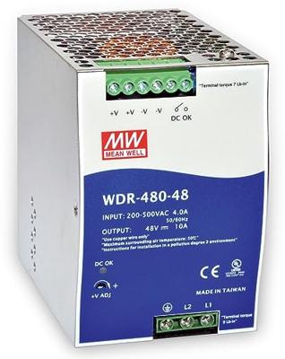 Meanwell - DIN rail voeding (DIN-rail) wDR 480-24480 W x 1