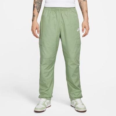 Nike Cargobroek Club Woven - Groen/Wit Nike Cargobroek Club Woven - Groen/Wit