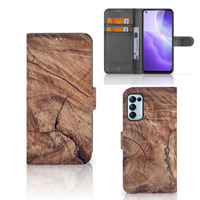 OPPO Find X3 Lite Book Style Case Tree Trunk - thumbnail