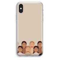 Girls girls girls: iPhone XS Max Transparant Hoesje - thumbnail