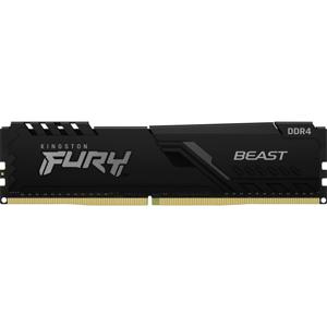 Kingston FURY Beast Werkgeheugenmodule voor PC DDR4 8 GB 1 x 8 GB Non-ECC 2666 MHz 288-pins DIMM CL16 KF426C16BB/8