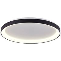 Deko Light Merope Plafondopbouwarmatuur LED LED vast ingebouwd 42 W Energielabel: E (A - G) Warmwit, Neutraalwit Diepzwart (RAL 9005)