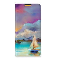 Bookcase Samsung Galaxy M52 Boat - thumbnail