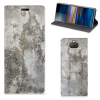 Sony Xperia 10 Standcase Beton Print - thumbnail