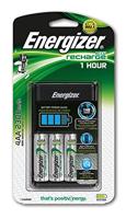Energizer Batterijlader, oplaadbaar voor AA/AAA batterijen, 1 stuk
