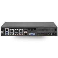 Supermicro SuperServer E300-9D-8CN8TP Intel SoC Zwart Barebone Server (Intel SoC, Intel® Xeon®, D-2146NT, 16MB, 1.2V, 512GB)