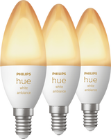 Philips Hue White Ambiance E14 3-pack