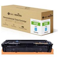 G&G Toner vervangt HP 415X Compatibel Cyaan 6000 bladzijden Reborn remanufactured 21274