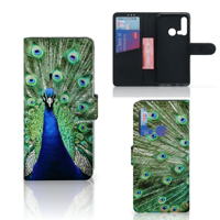 Huawei P20 Lite (2019) Telefoonhoesje met Pasjes Pauw