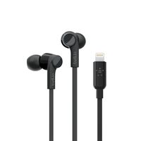 Belkin ROCKSTAR™ in-ear oordopjes met Lightning connector - Zwart - thumbnail