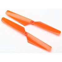 Latrax - Rotor blade set, orange (2)/ 1.6x5mm BCS (2) (TRX-6630) - thumbnail