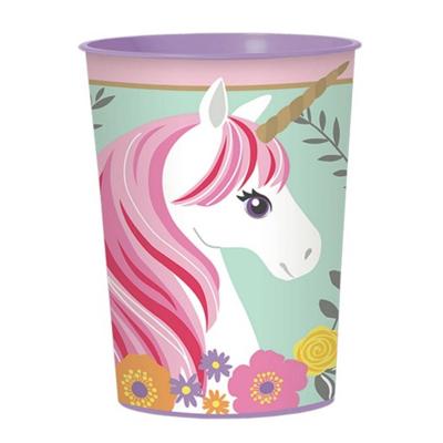 Amscan Beker Eenhoorns Kunststof 473 Ml Per Stuk
