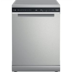 Whirlpool W7F HS41 X Vrijstaande vaatwasser Grijs