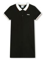 BOSS Kidswear robe courte à logo imprimé - Noir