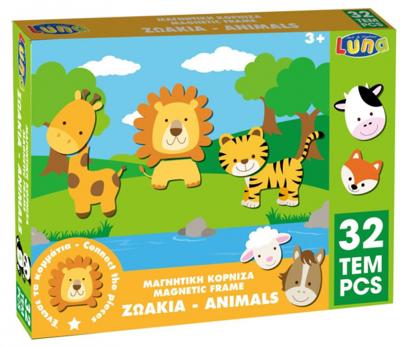 Luna puzzel dieren junior 29 x 22 cm karton 32 stukjes Luna puzzel dieren junior 29 x 22 cm karton 32 stukjes