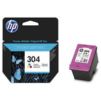 HP 304 Standard Capacity Colour Original Ink Cartridge Page Yield 100 (P/N N9K05AE)