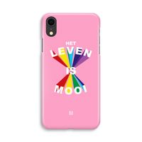 Het Leven Is Mooi: iPhone XR Volledig Geprint Hoesje