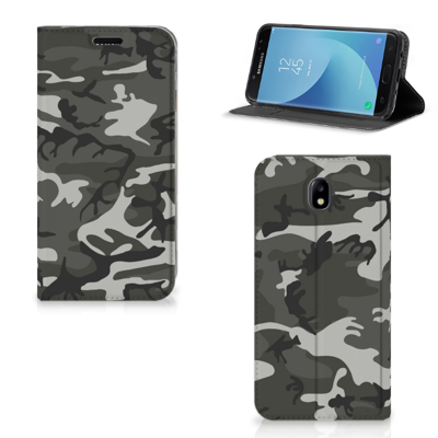 Samsung Galaxy J7 2017 | J7 Pro Hoesje met Magneet Army Light Samsung Galaxy J7 2017 | J7 Pro Hoesje met Magneet Army Light