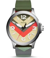 Horlogeband Fossil JR1522 Silicoon Groen 22mm - thumbnail