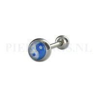 Tongpiercing logo Ying Yang