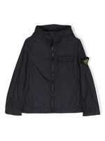 Stone Island Junior veste à patch Compass - Bleu - thumbnail