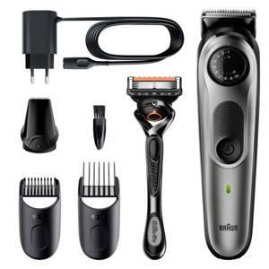 Braun BeardTrimmer 3 BT5360 Batterij/Accu 39 2 cm Zwart, Zilver