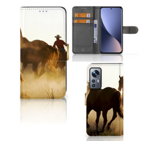 Xiaomi 12 | 12X Telefoonhoesje met Pasjes Design Cowboy