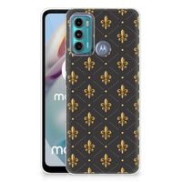 Motorola Moto G60 TPU bumper Franse Lelie - thumbnail