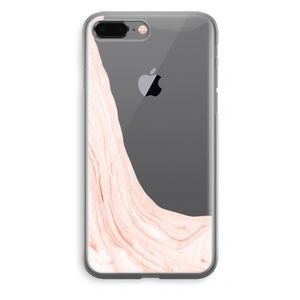 Peach bath: iPhone 8 Plus Transparant Hoesje