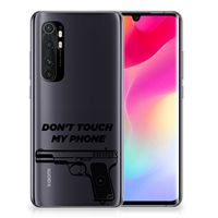 Xiaomi Mi Note 10 Lite Silicone-hoesje Pistol DTMP