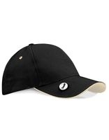 Beechfield CB185 Pro-Style Ball Mark Golf Cap