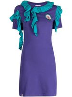 Charles Jeffrey Loverboy robe courte à volants - Violet