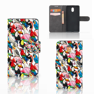 Nokia 3 Telefoonhoesje met Pasjes Birds