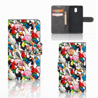 Nokia 3 Telefoonhoesje met Pasjes Birds