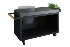 OFYR | Kamado Table Black 135 PRO | Concrete BGE