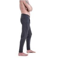 Yogabroek 'Shaolin' Lang Man Donkergrijs S